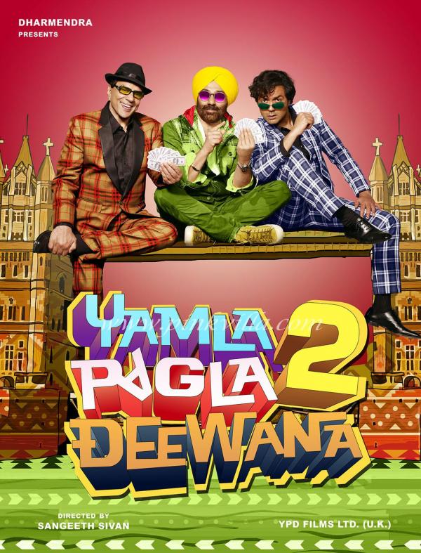 Yamla Pagla Deewana 2 - Funny Movie Posters - XciteFun.net