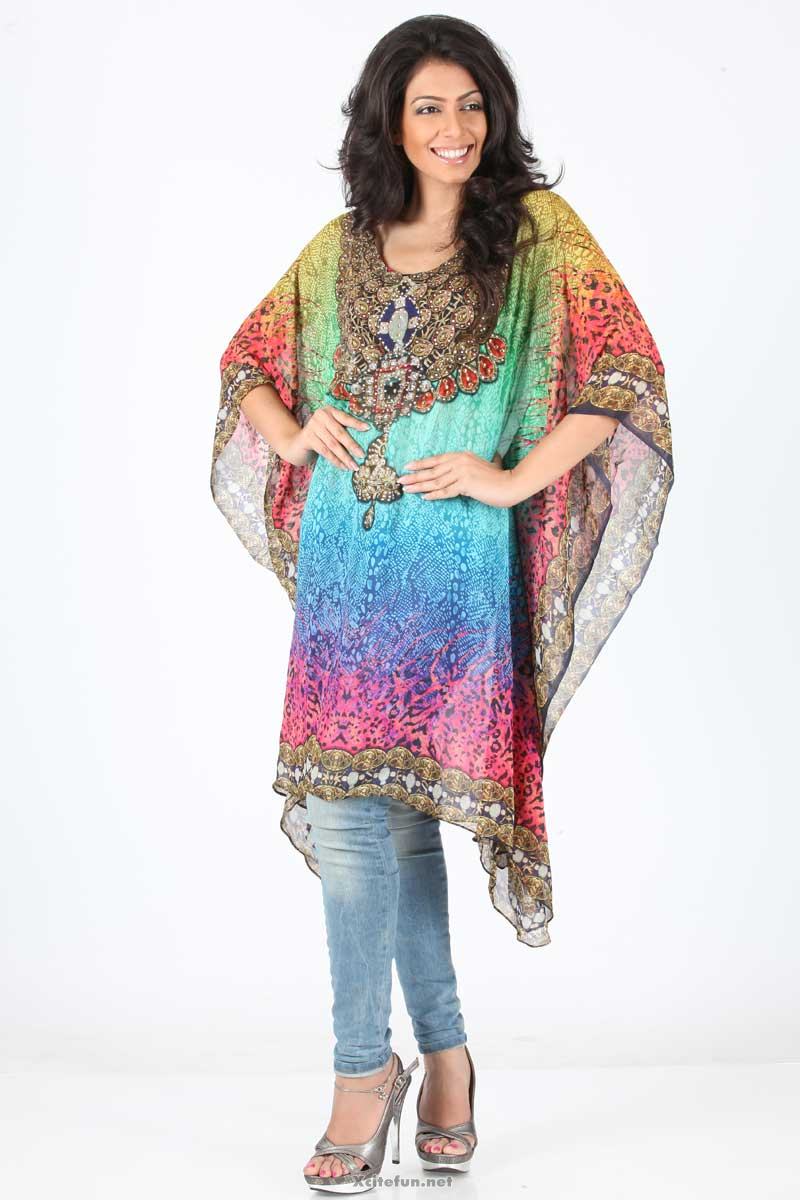kaftan kurti style