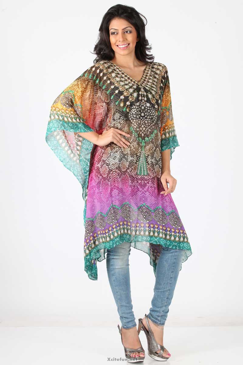 kaftan kurti style