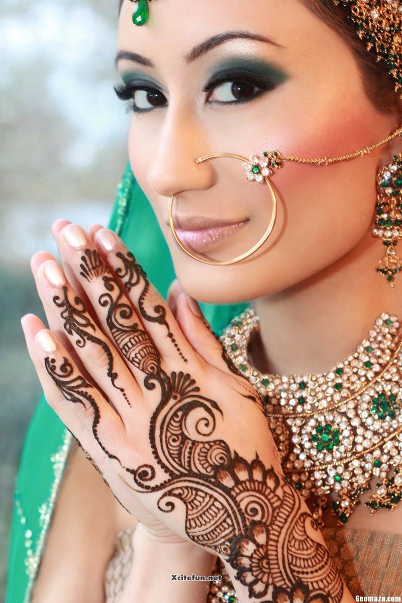 Asian Bridal Eye Makeup Jewelry And Hairstyle - XciteFun.net