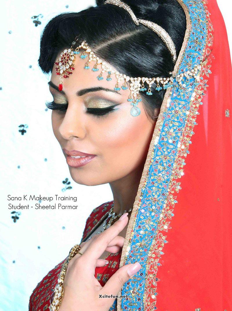 Asian Bridal Eye Makeup Jewelry And Hairstyle - XciteFun.net