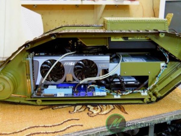 Tank PC Case for Military Fans - XciteFun.net