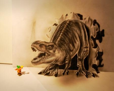 3D Creative Illusion Creative Pencil Drawings - XciteFun.net