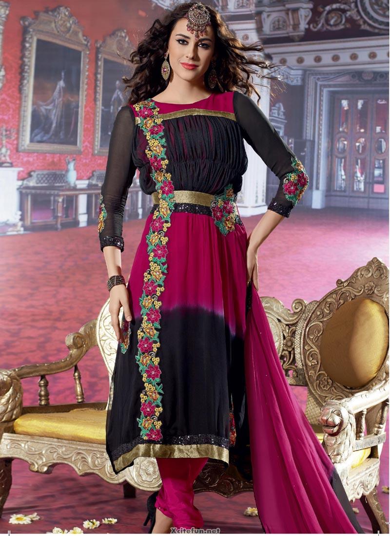 long frock chunni