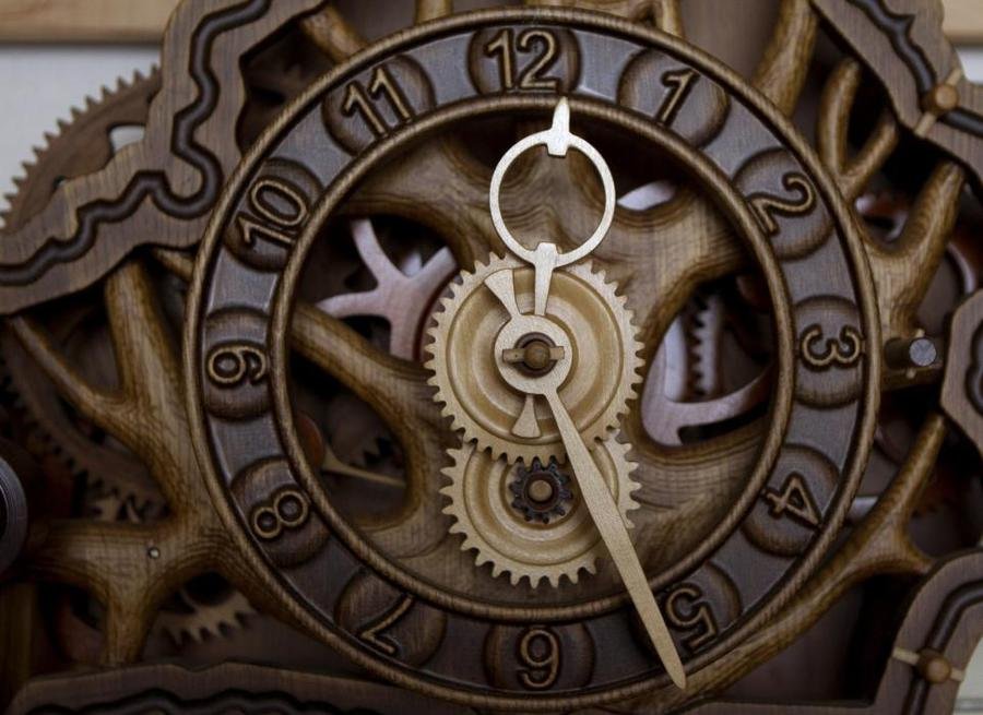Intricate Wooden Clocks - XciteFun.net