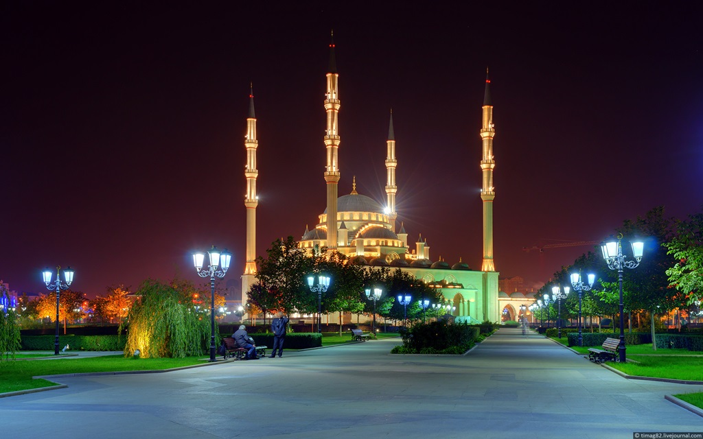 Akhmad Kadyrov Mosque Russia Images XciteFun net