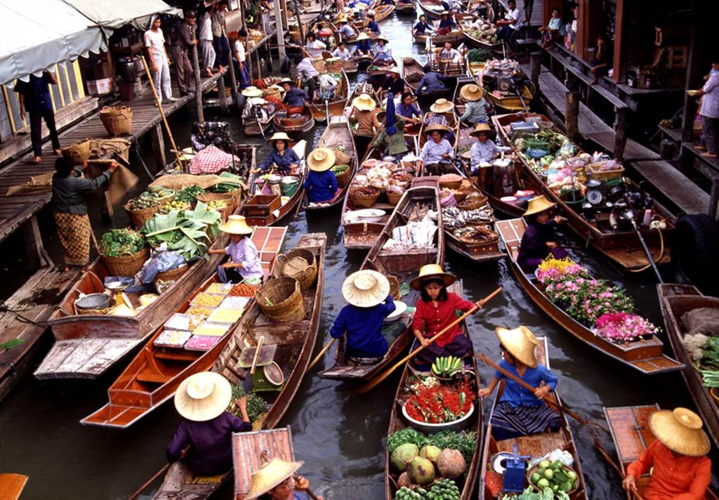 Floating Market Thailand XciteFun net