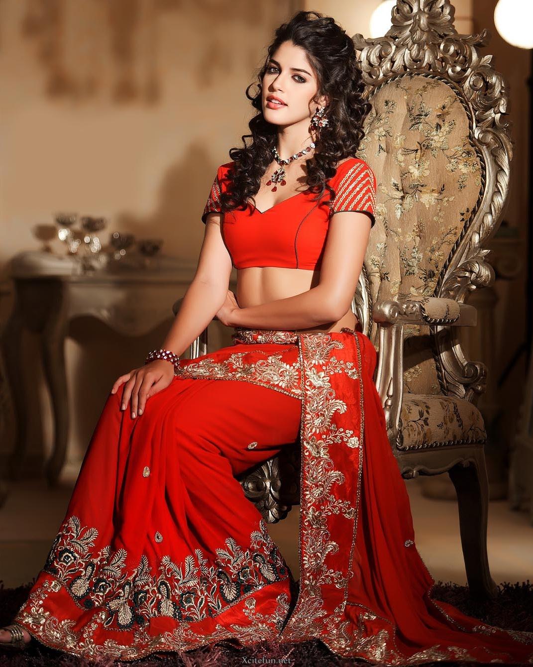 Indian Bridal Party Wear Sarees For Girls - XciteFun.net