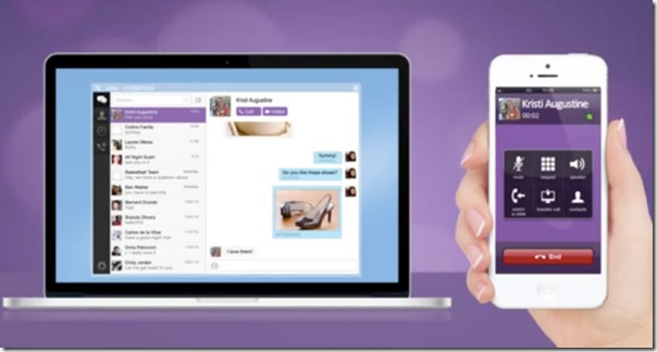 how to use viber in a lap top
