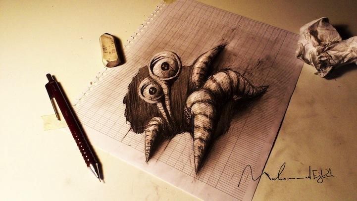 Unusual 3D Drawings - XciteFun.net