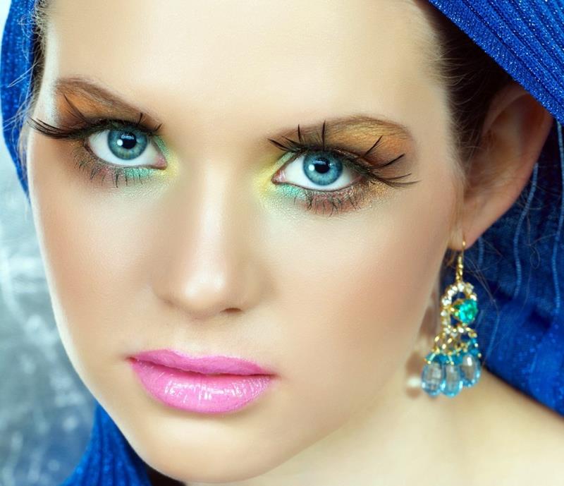 Stylish And Crazy Party Wear Eye Makeup - XciteFun.net