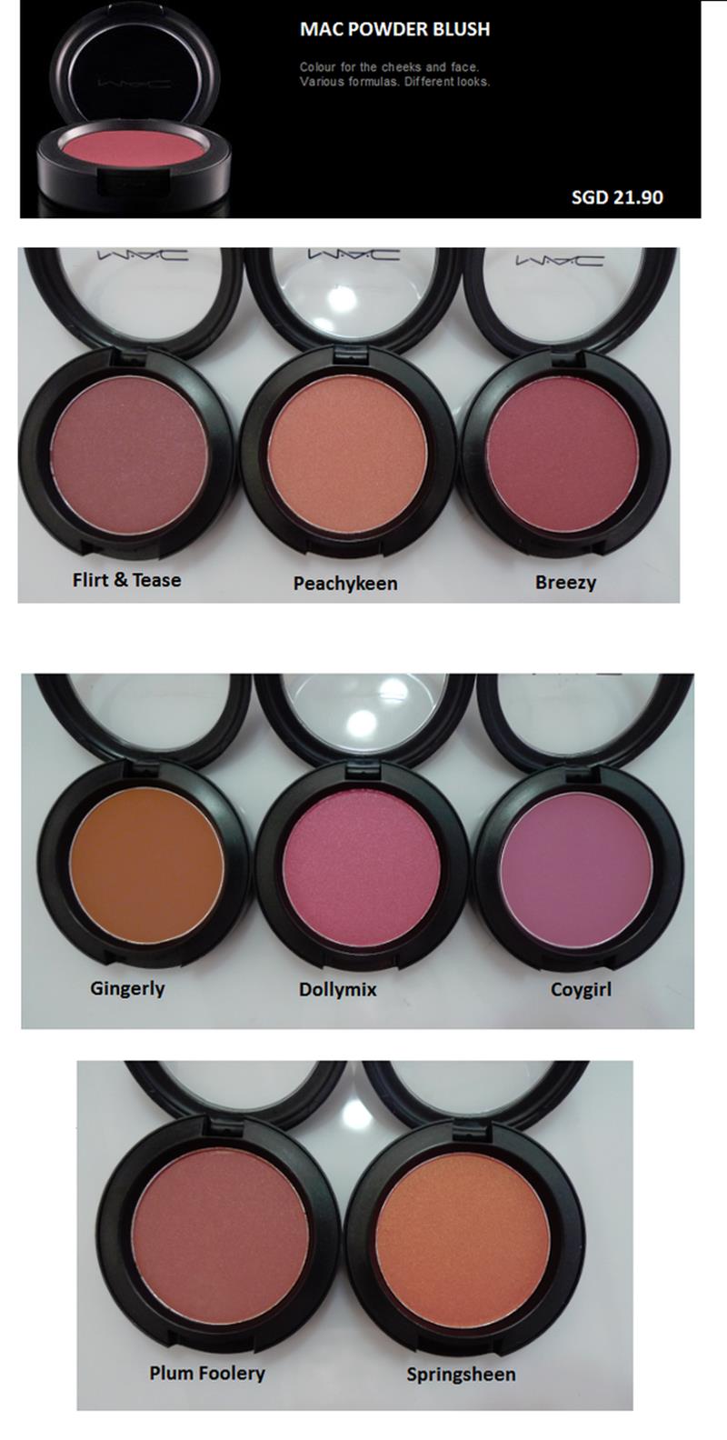 Mac Blush Colors Make Cheeks Loud - XciteFun.net