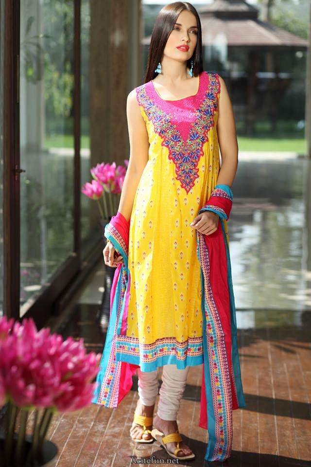 Casual Wear Summer Salwar Kameez Pareesa Collection - XciteFun.net