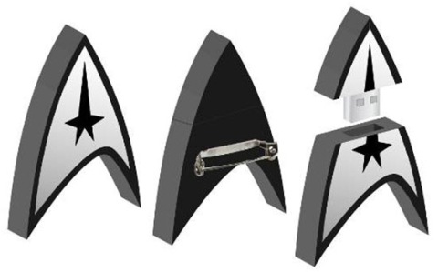 Star Trek USB Flash Drive - XciteFun.net