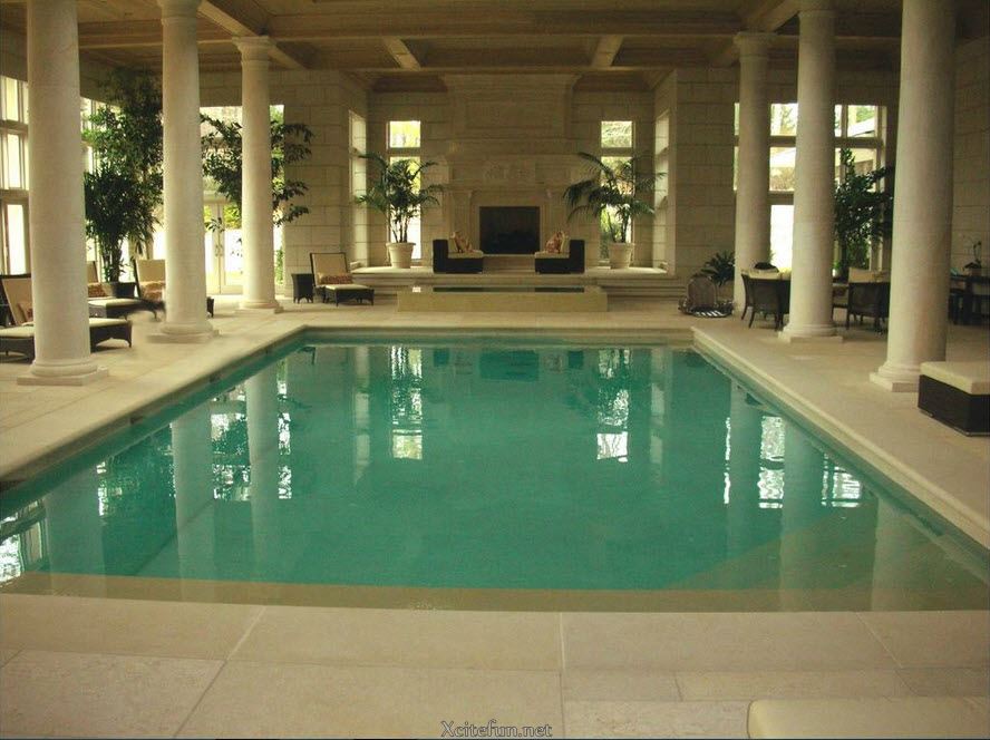 Cool And Stylish Residential Indoor Pools