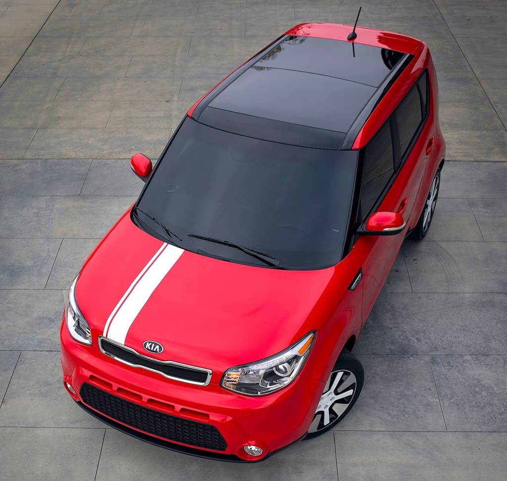 Kia Soul Red Tuning