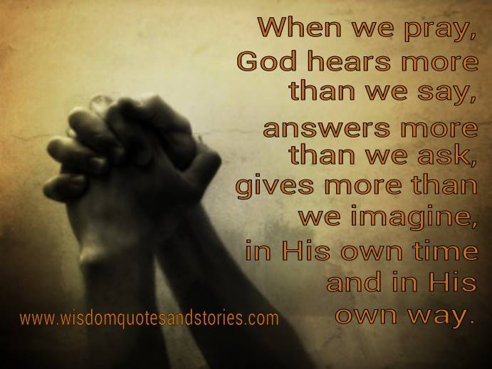 When We Pray - XciteFun.net