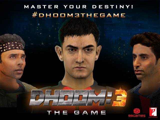 free dhoom 3 game