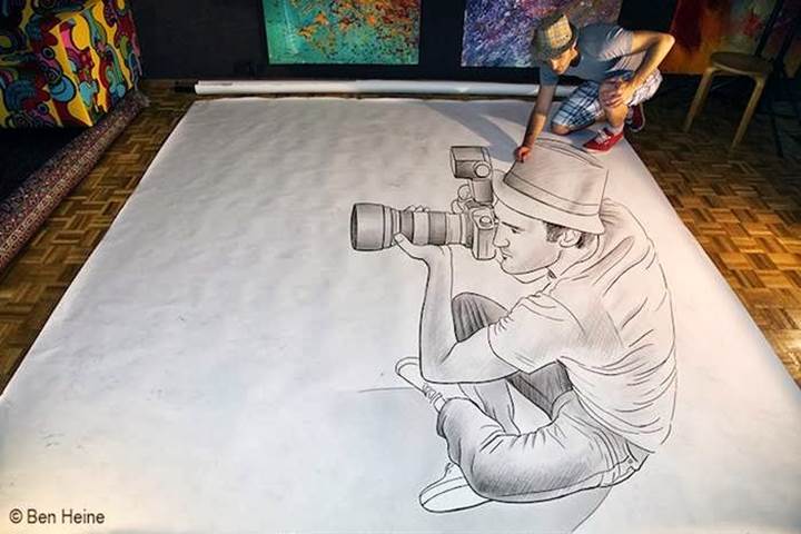  Pencil VS Camera - 3D Pencil Drawings - XciteFun.net