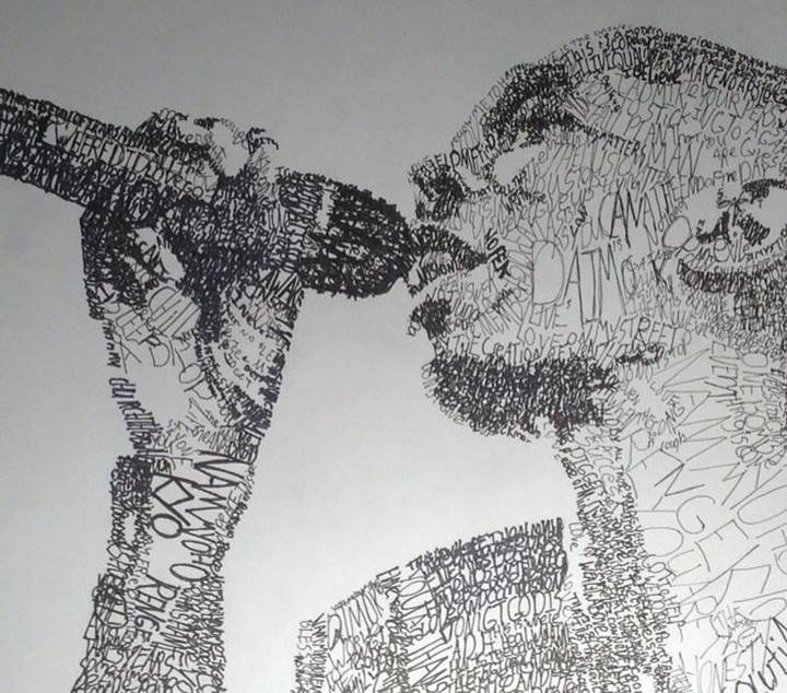 Word Art Portraits By Michael Volpicelli