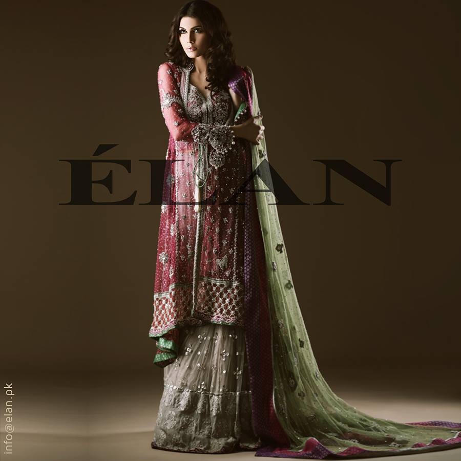 Elan Bridal Wear Heavy Dress Collection - XciteFun.net