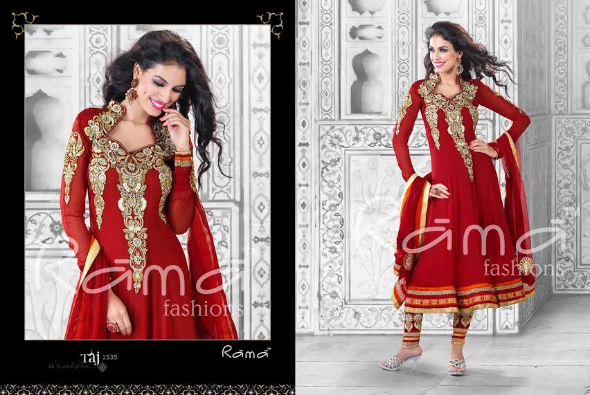 Taj Mahal Collection - Anarkali Dress - XciteFun.net