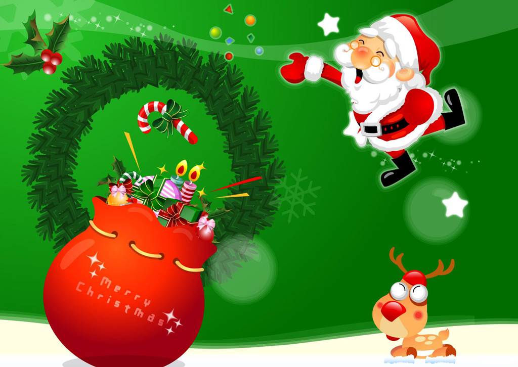 Christmas Day Wallpapers - Merry Christmas Greetings Cards - XciteFun.net