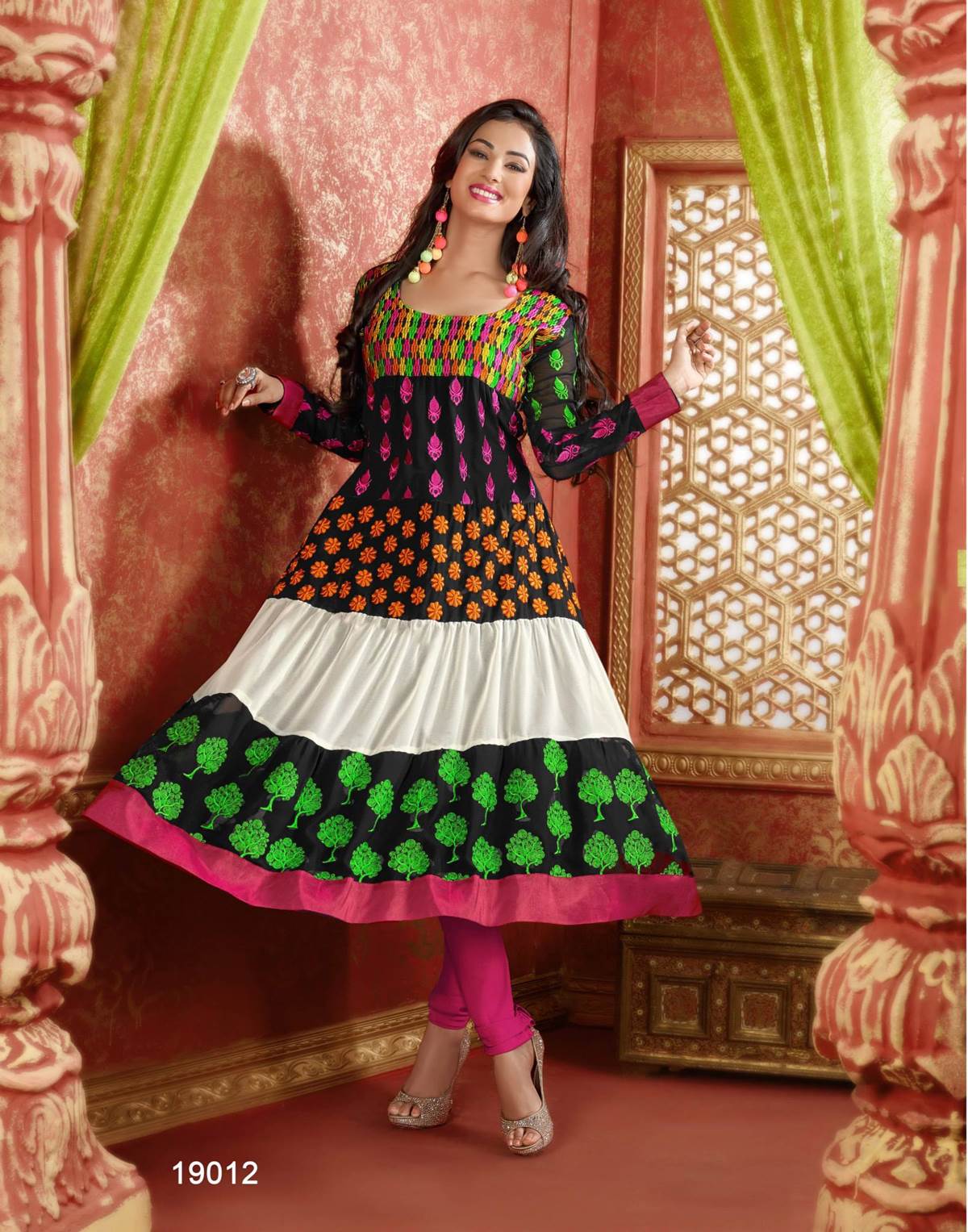 party wear gown for winter