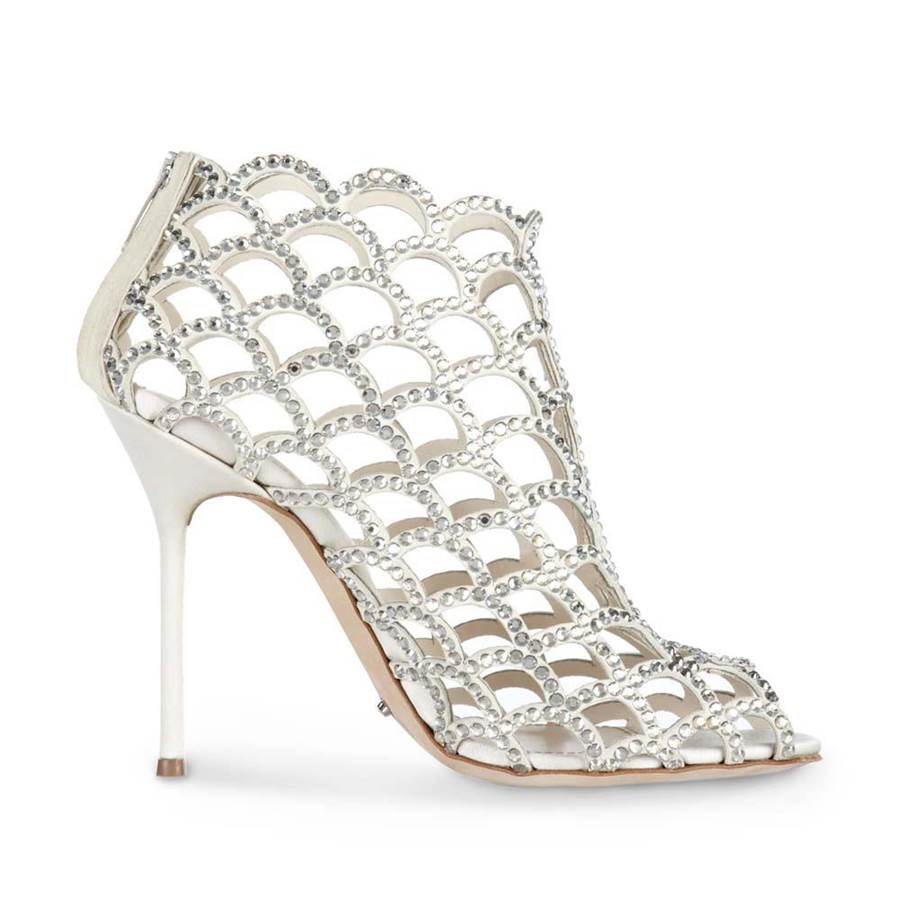 Bridal Shoes and Clutch Silver Collection 2014 - XciteFun.net