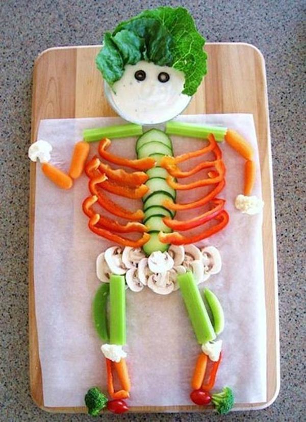 Vegetable creative and Funny Art - XciteFun.net