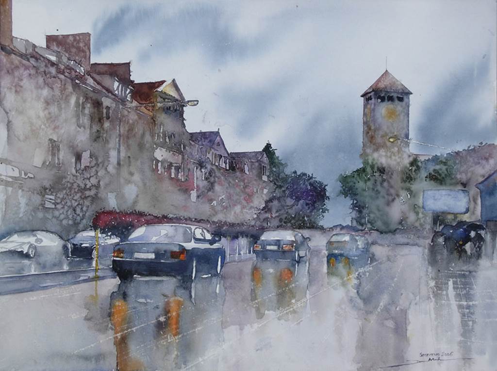 Real Watercolor Painting - XciteFun.net