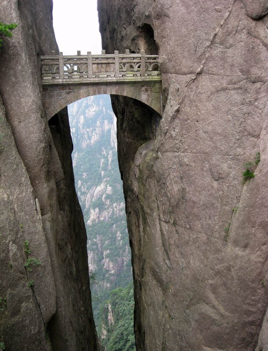 Huangshan Mountain Bridge China XciteFun net