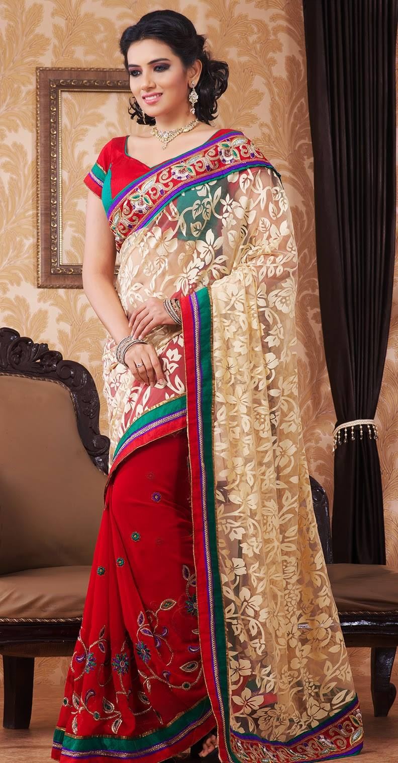 Fancy Designer Saree For Party Wear - XciteFun.net