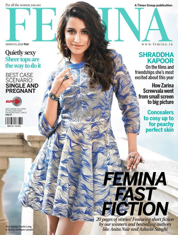 Shraddha Kapoor Femina Cover - XciteFun.net