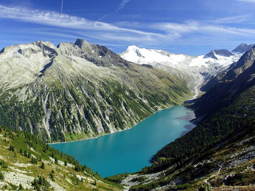 Scenic Beauty Schlegeis Lake Austria XciteFun net
