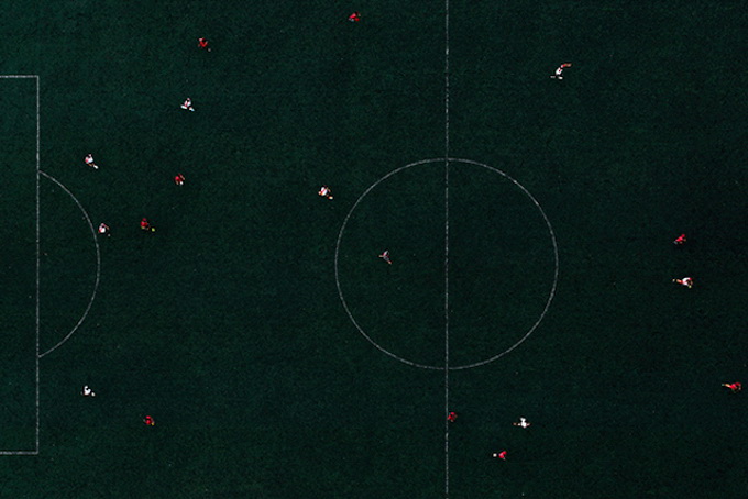 Aerial View of Football Fields by Renato Stockler - XciteFun.net