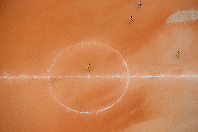 Aerial View of Football Fields by Renato Stockler - XciteFun.net