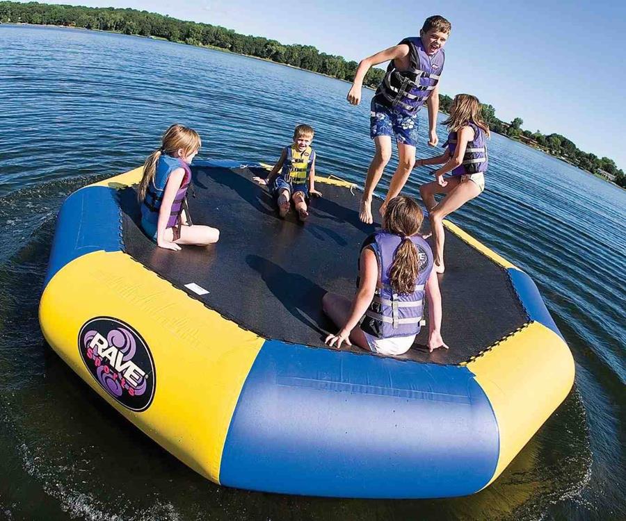 Inflatable Floating Island For Pool Parties - XciteFun.net