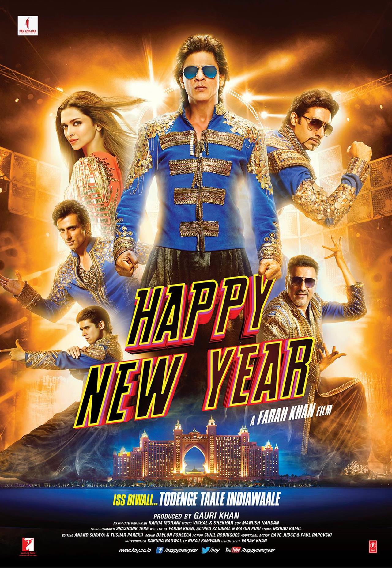 Happy New Year Movie Wallpapers and Posters - XciteFun.net