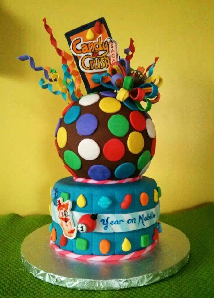 candy crush cake cakes saga xcitefun crustncakes anniversary themed mobile theme birthday imgur inspiration tortas crushes