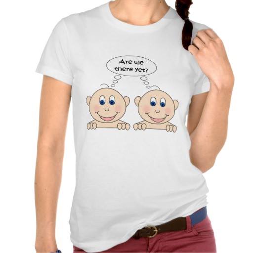 expecting twins shirt