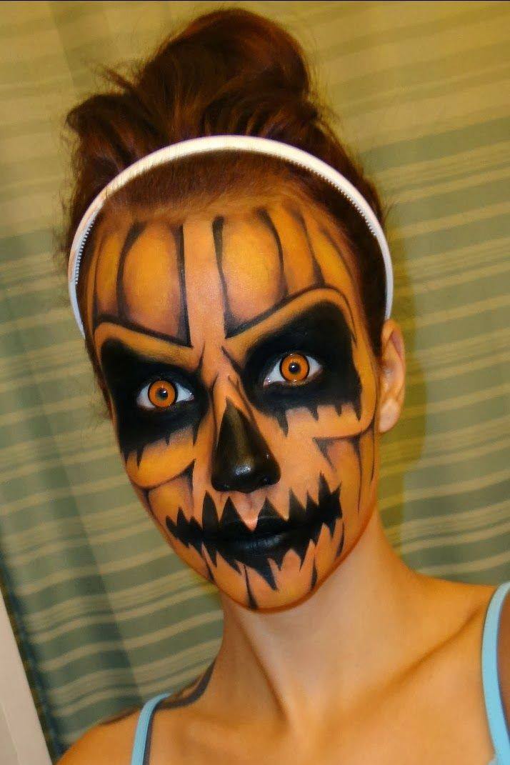 Best Halloween Face Make Up For Girls - XciteFun.net