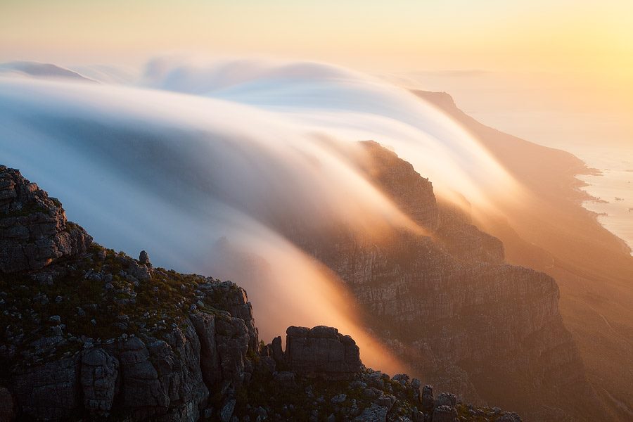 Beauty of Fog Over Mountains - XciteFun.net