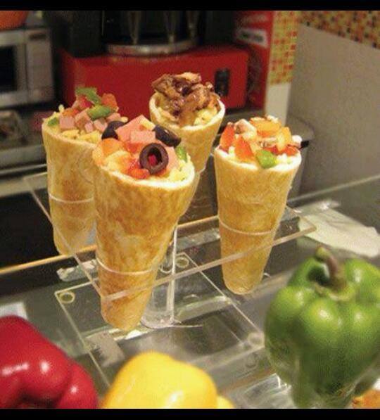 New Recipe of Pizza Cone From Italy - XciteFun.net