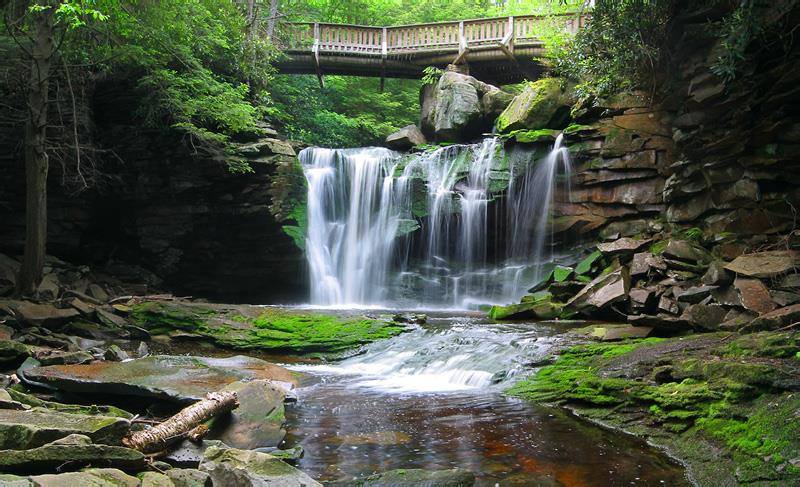 Imagery Tour of Elakala Falls West Virginia - XciteFun.net