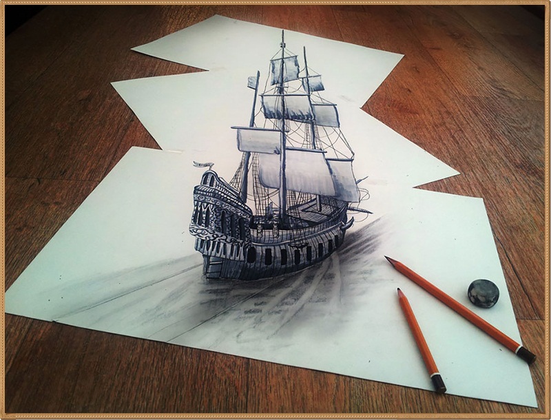  3D Pencil drawing and Art Work - XciteFun.net