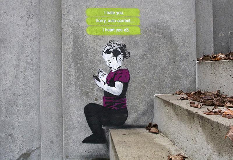 Nobody Likes Me - Social Media Artwork by Banksy - XciteFun.net