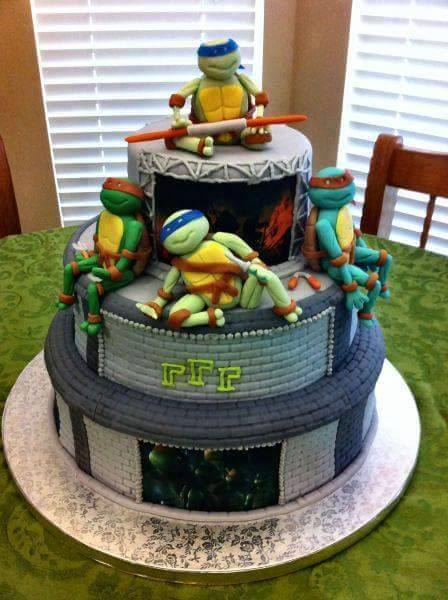 Ninja Turtle Birthday Cake Designs - XciteFun.net