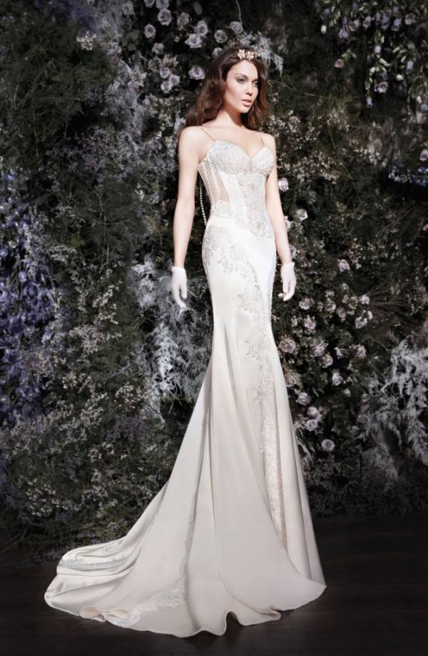 bridal styles for white wedding