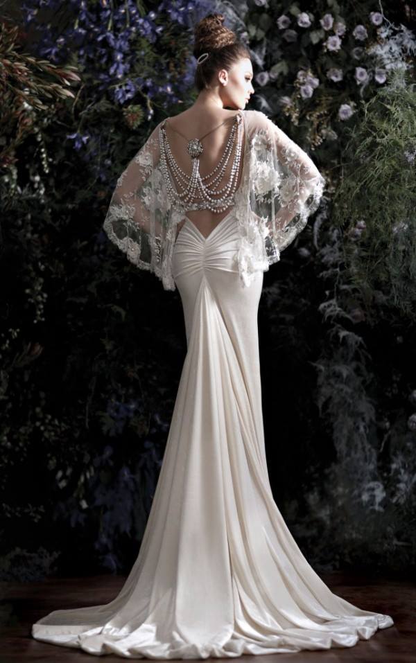 in white bridal